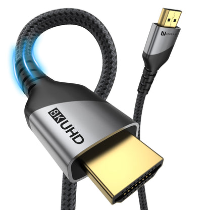 UNIEAN Wholesale High-Definition 2M–10M 2.1 UHD 48Gbps DisplayPort to 8K/4K UHD Video Cable Manufacturer for Monitors and TVs