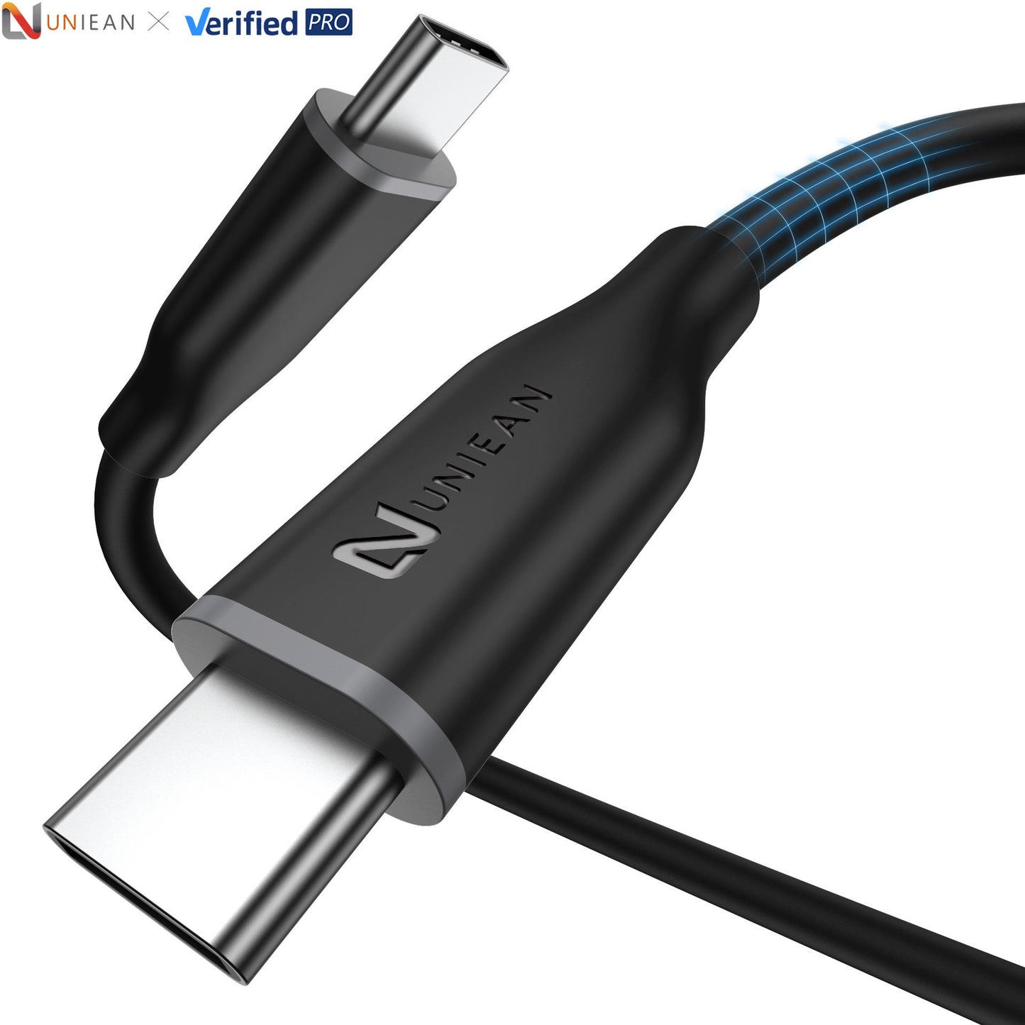 UNIEAN Wholesale PVC 2M 3M USB a Type-c Silicone Cable 2A Micro Usb Fast Charging Cable Data Cables for Iphones 15 Pro Max