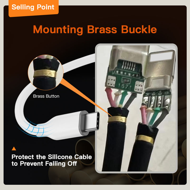 UNIEAN Wholesale PVC 2M 3M USB a Type-c Silicone Cable 2A Micro Usb Fast Charging Cable Data Cables for Iphones 15 Pro Max