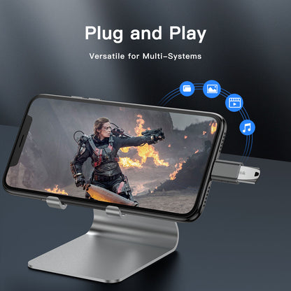 UNIEAN Wholesale 5Gbps 3.2 Usb a to Usb C Otg Adapter Converter 3.0 Type C Usb Fast Charging for Iphones 15 Pro Max to Macbook