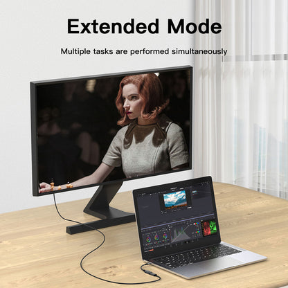 UNIEAN Wholesale HD 2M Usb 3.2 C to DP 60Hz Adapter Display Port Cable Type C to 8K DP Cable for Video Cable to Macbook Pro