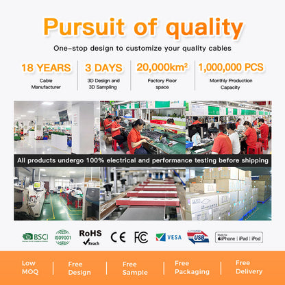 UNIEAN Wholesale 2M 3M Usb a to C 3.0 Cable Type C Usb Fast Charging Cable Data Cables for Mobile Phones to Ps5 Android